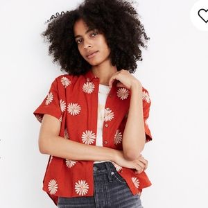 NWT Madewell Daisy Daydream Hilltop Shirt